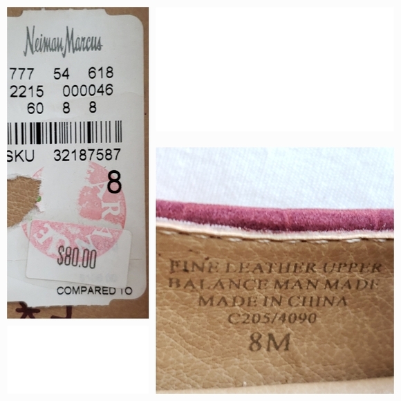 Splendid Burgundy Vegan Suede Crocodile Embossed Flats - Picture 7 of 7